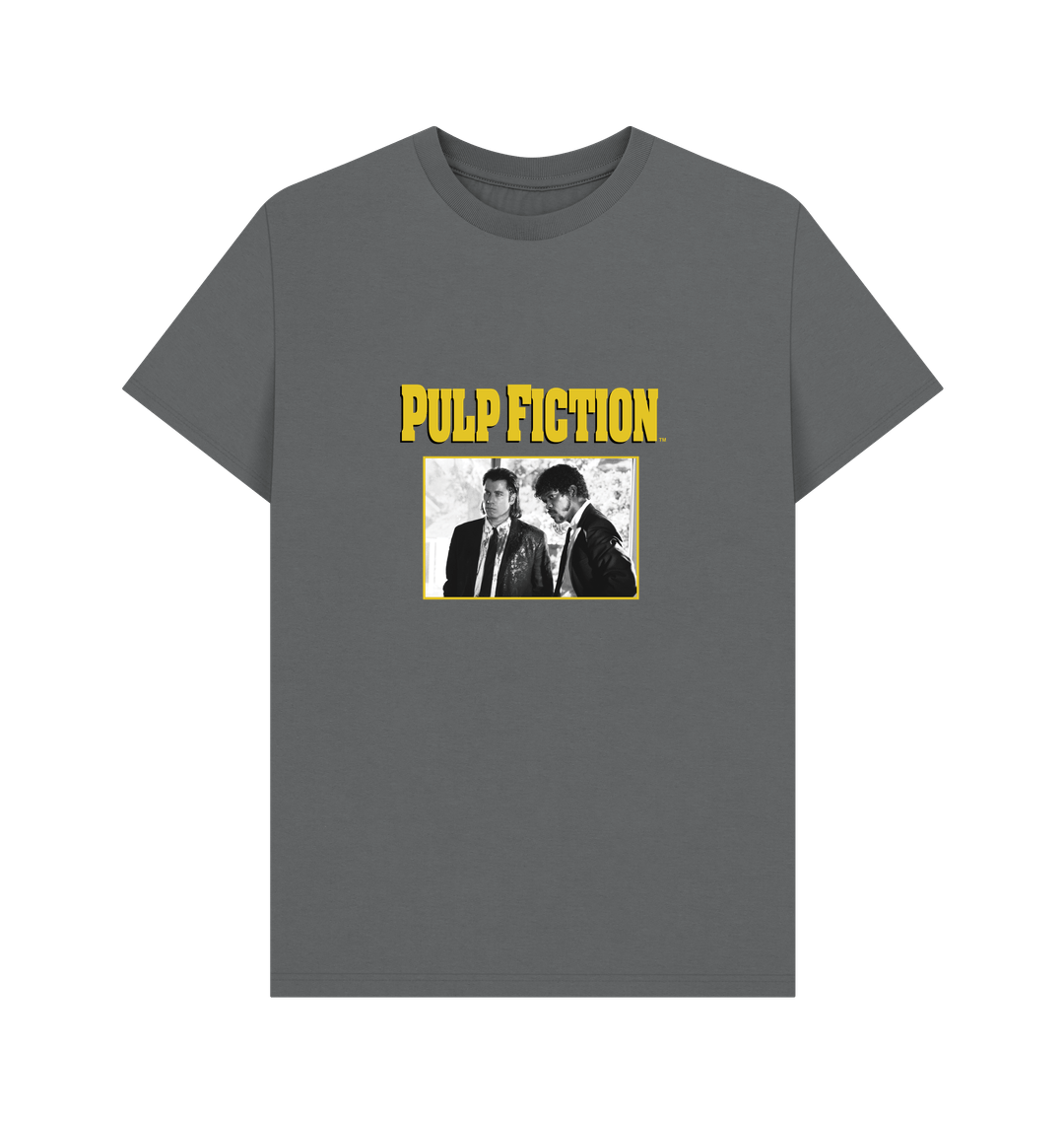 Pulp Fiction  Scenes Charcoal  T-Shirt