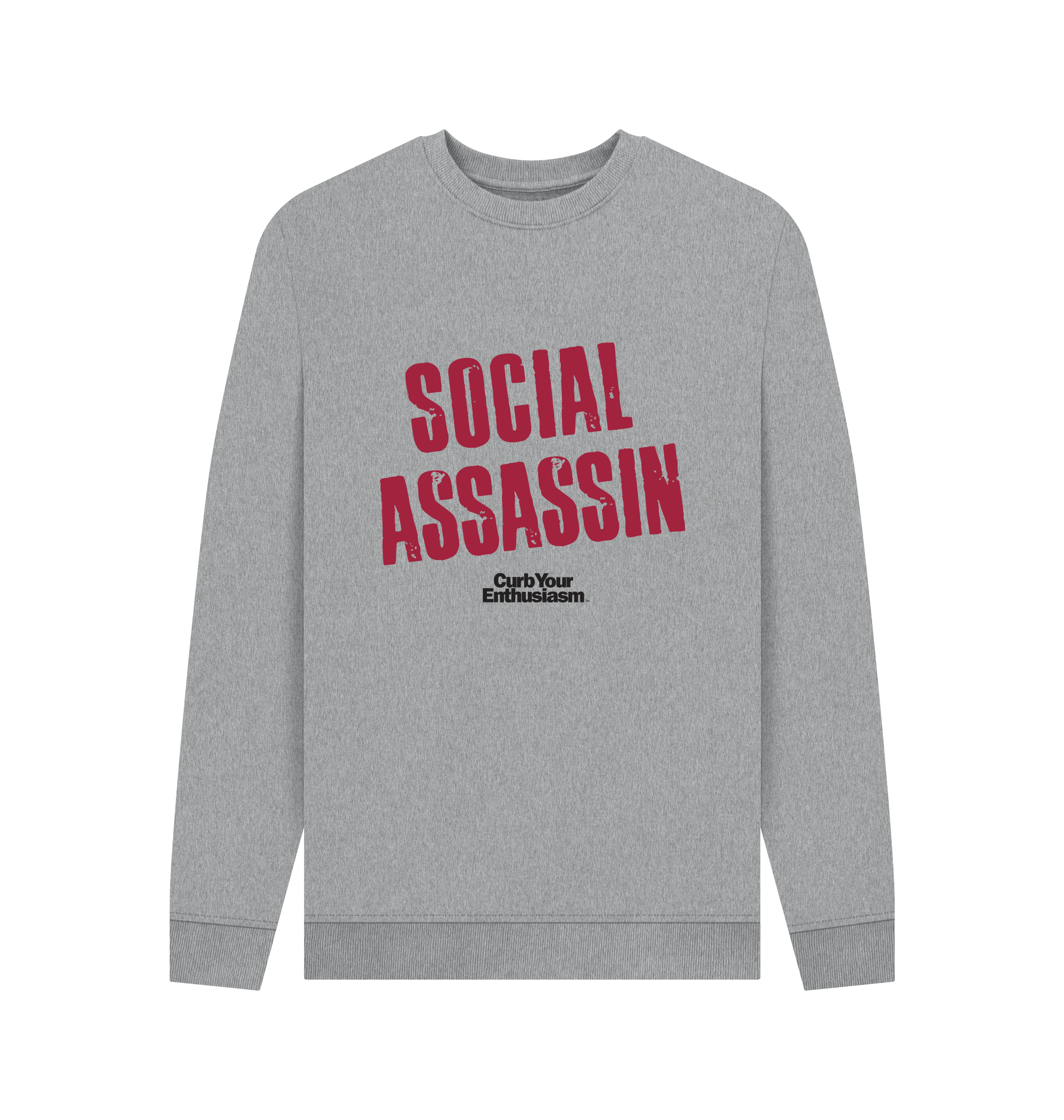 Light Heather Printed Sweater