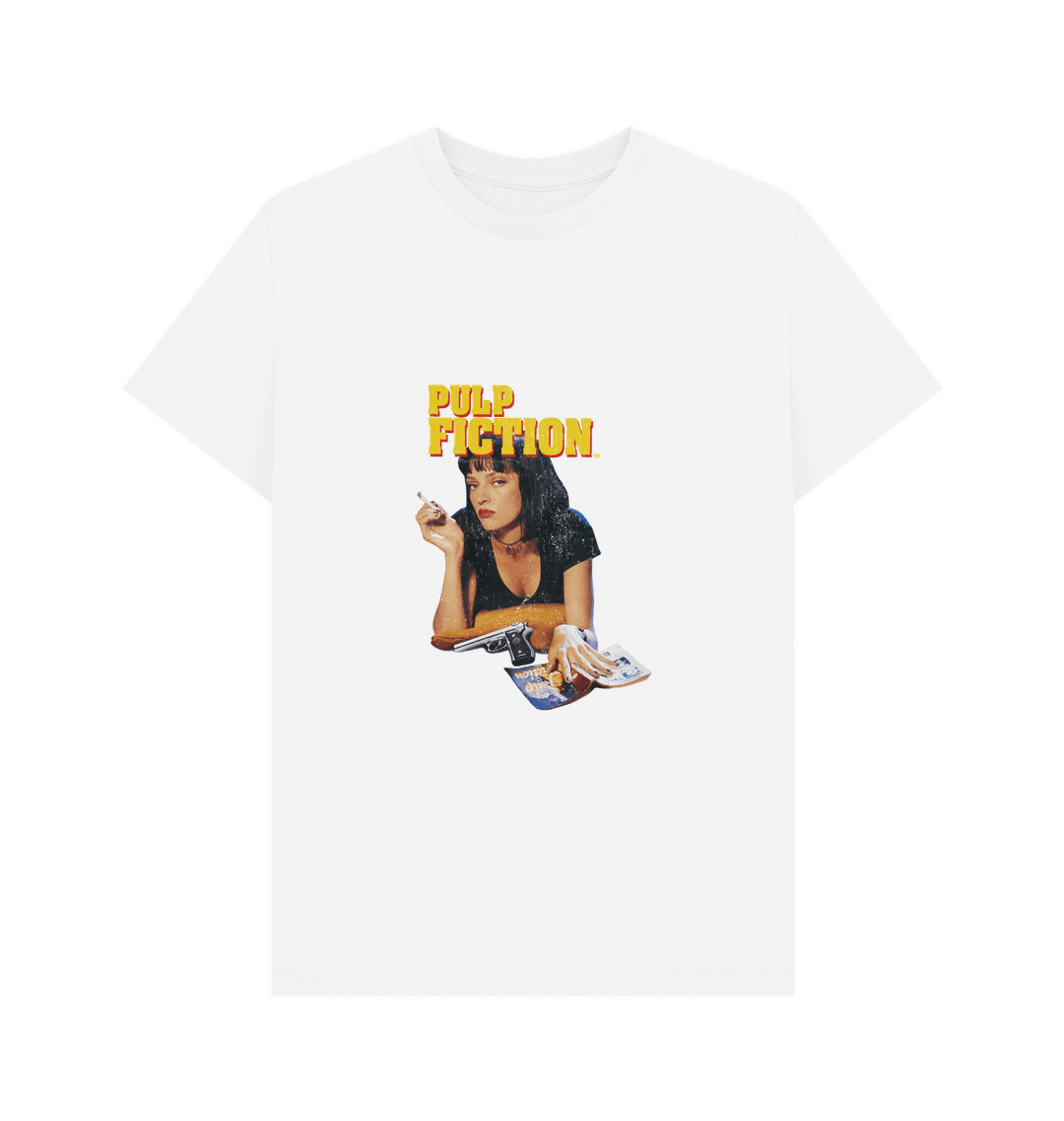 Pulp Fiction  Mia Wallace White  T-Shirt