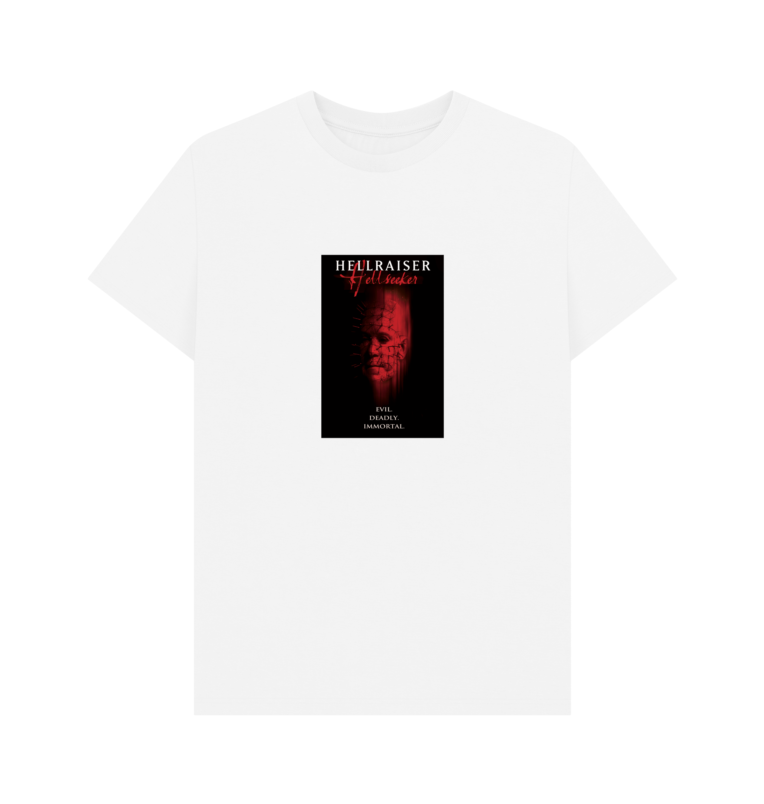 White Printed T-shirt