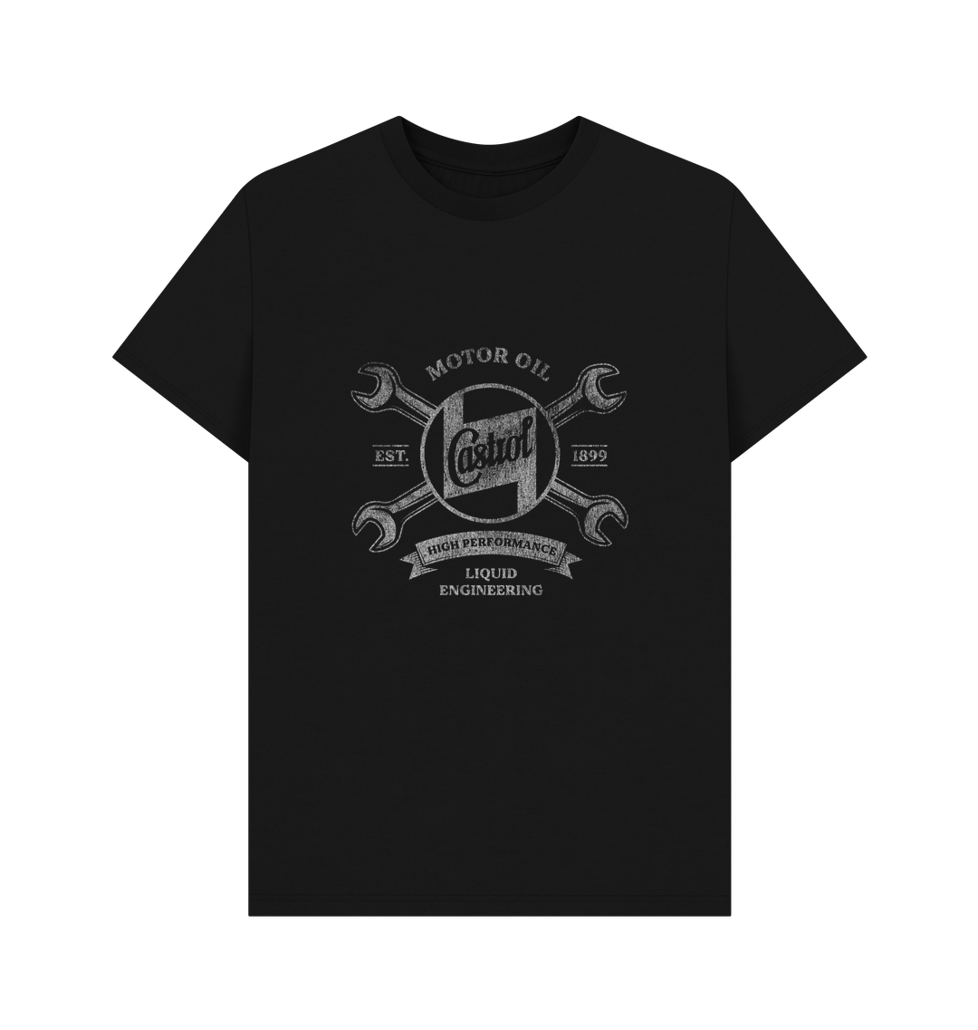 Castrol Est 1899  Black T-Shirt