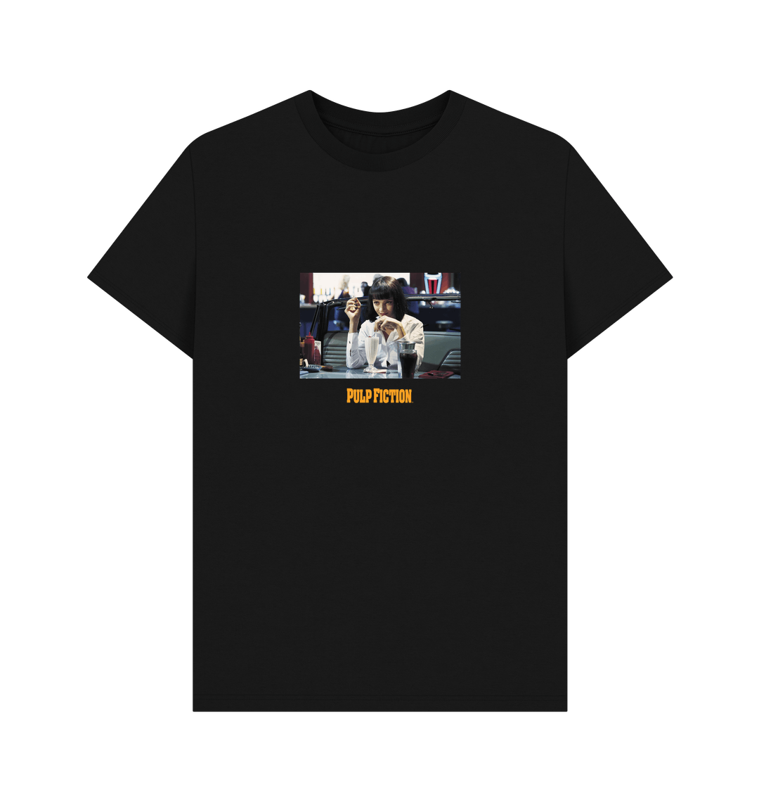 Pulp Fiction  Mia Wallace Black  T-Shirt