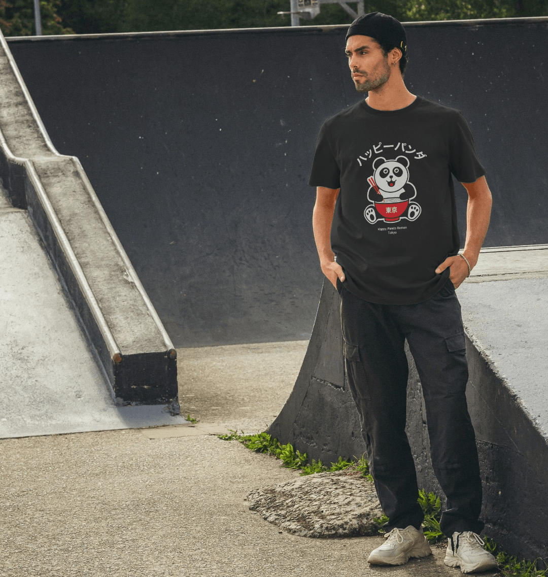 Black Printed T-shirt