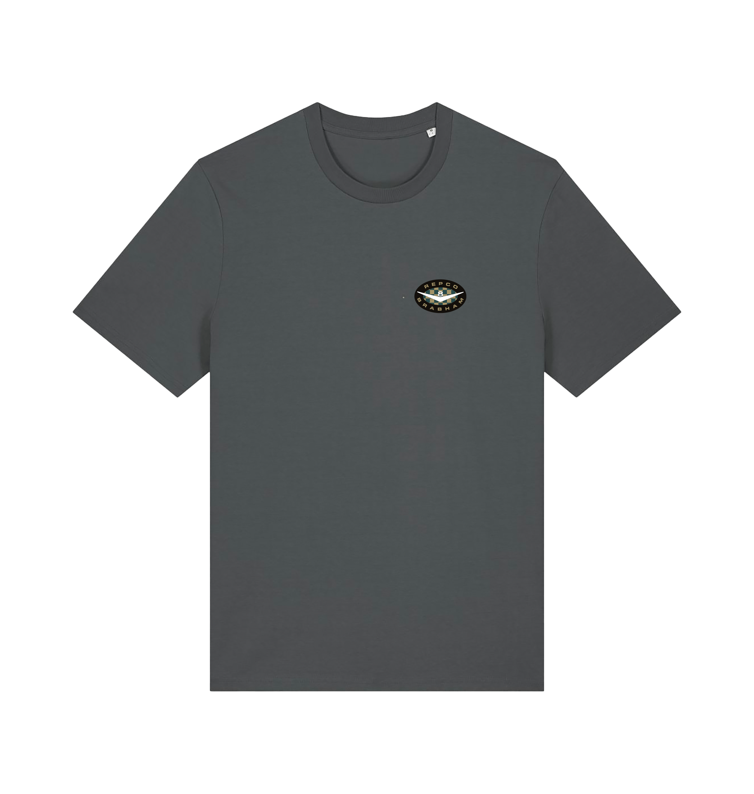 Anthracite Printed T-shirt Front