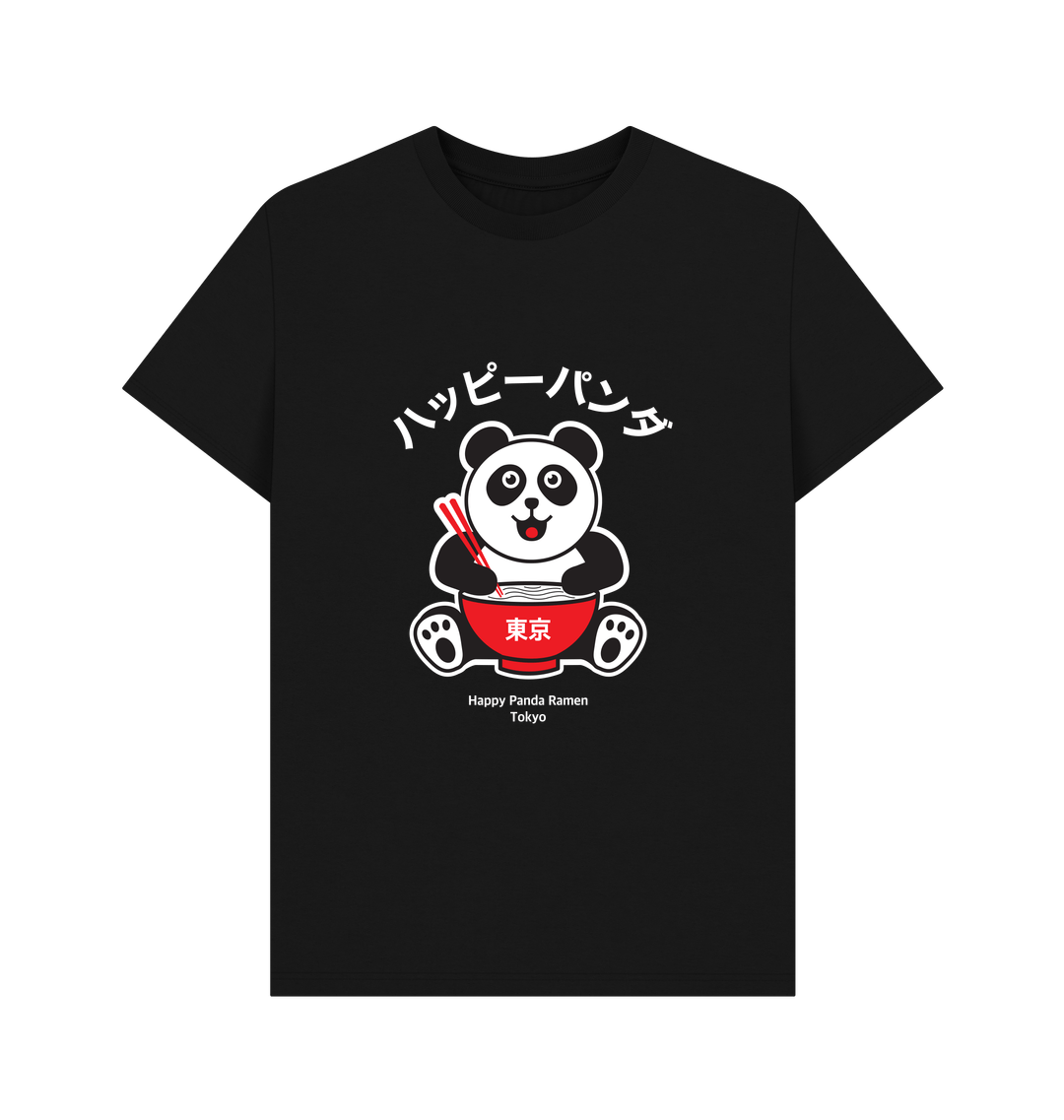 TORC Happy Panda Black Unisex T-Shirt