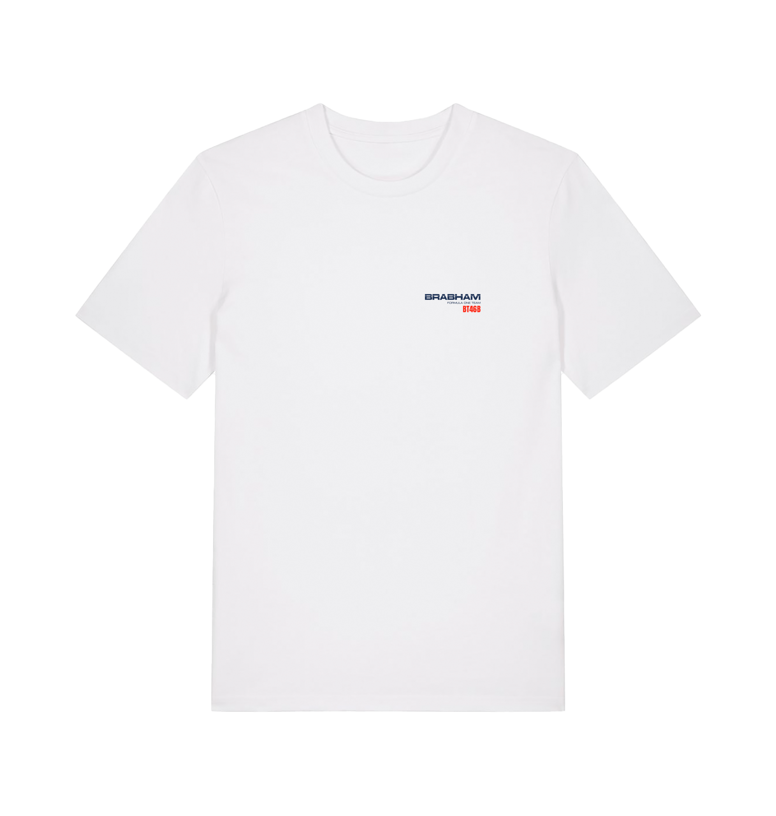 White Printed T-shirt Front