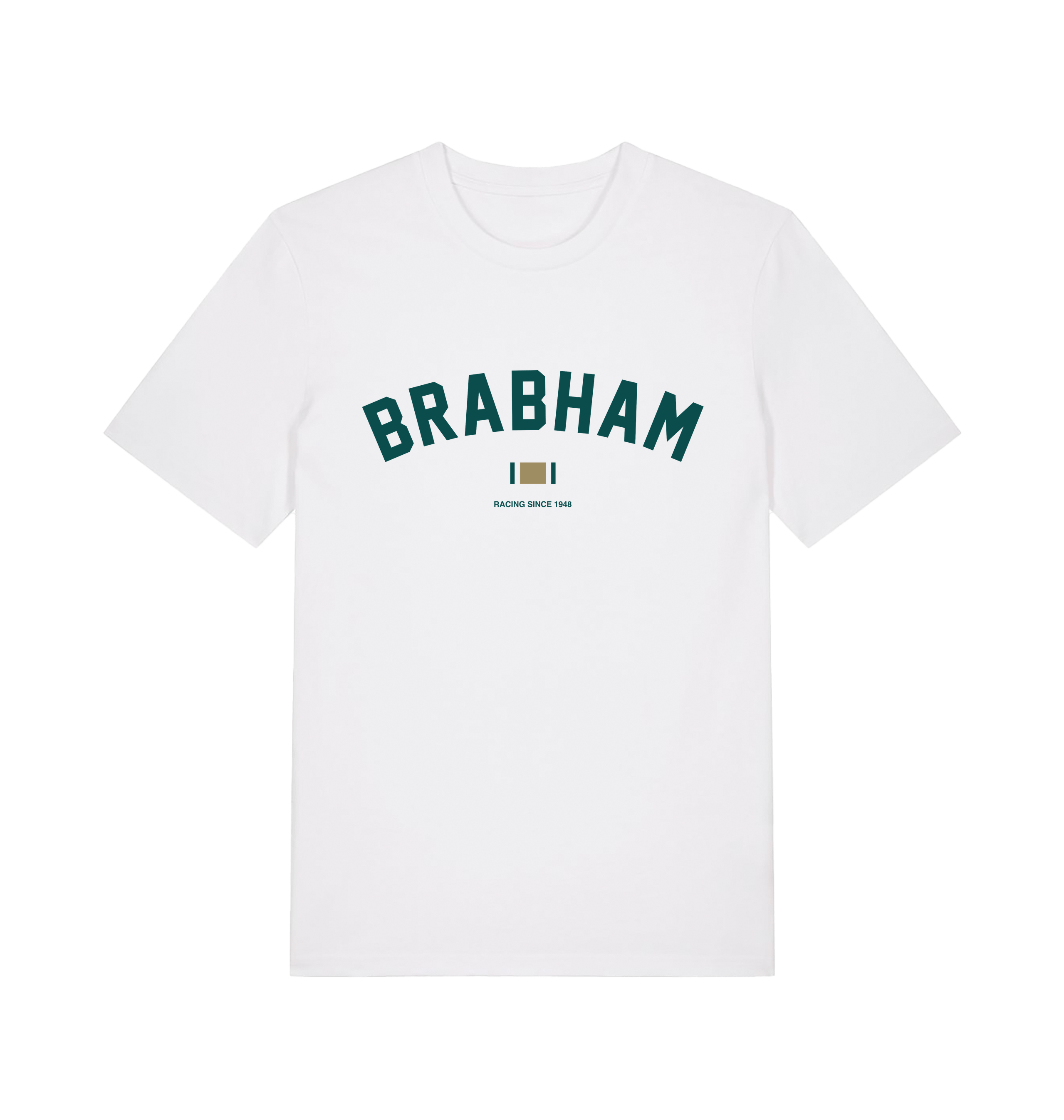 White Printed T-shirt Front