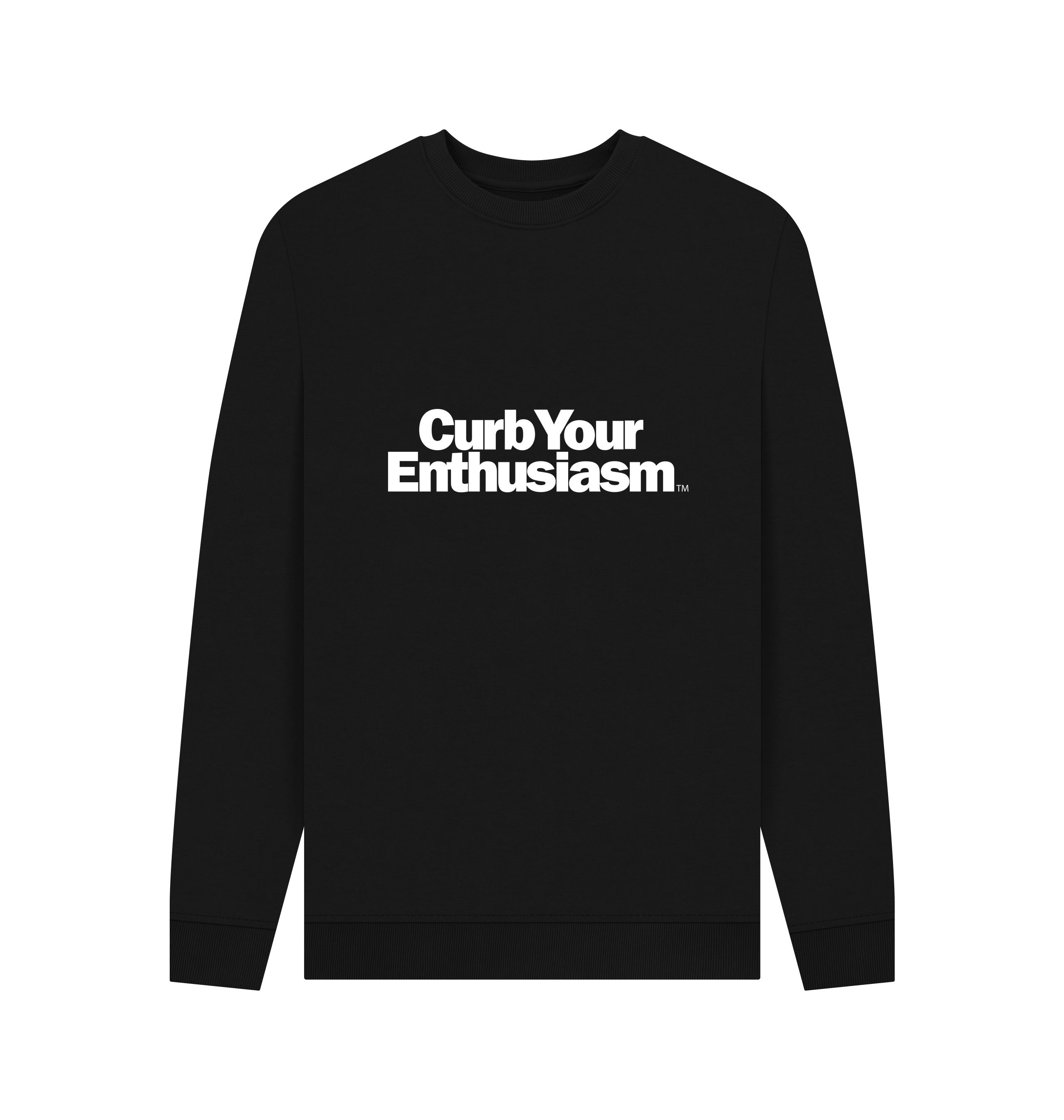 Black Printed Sweater