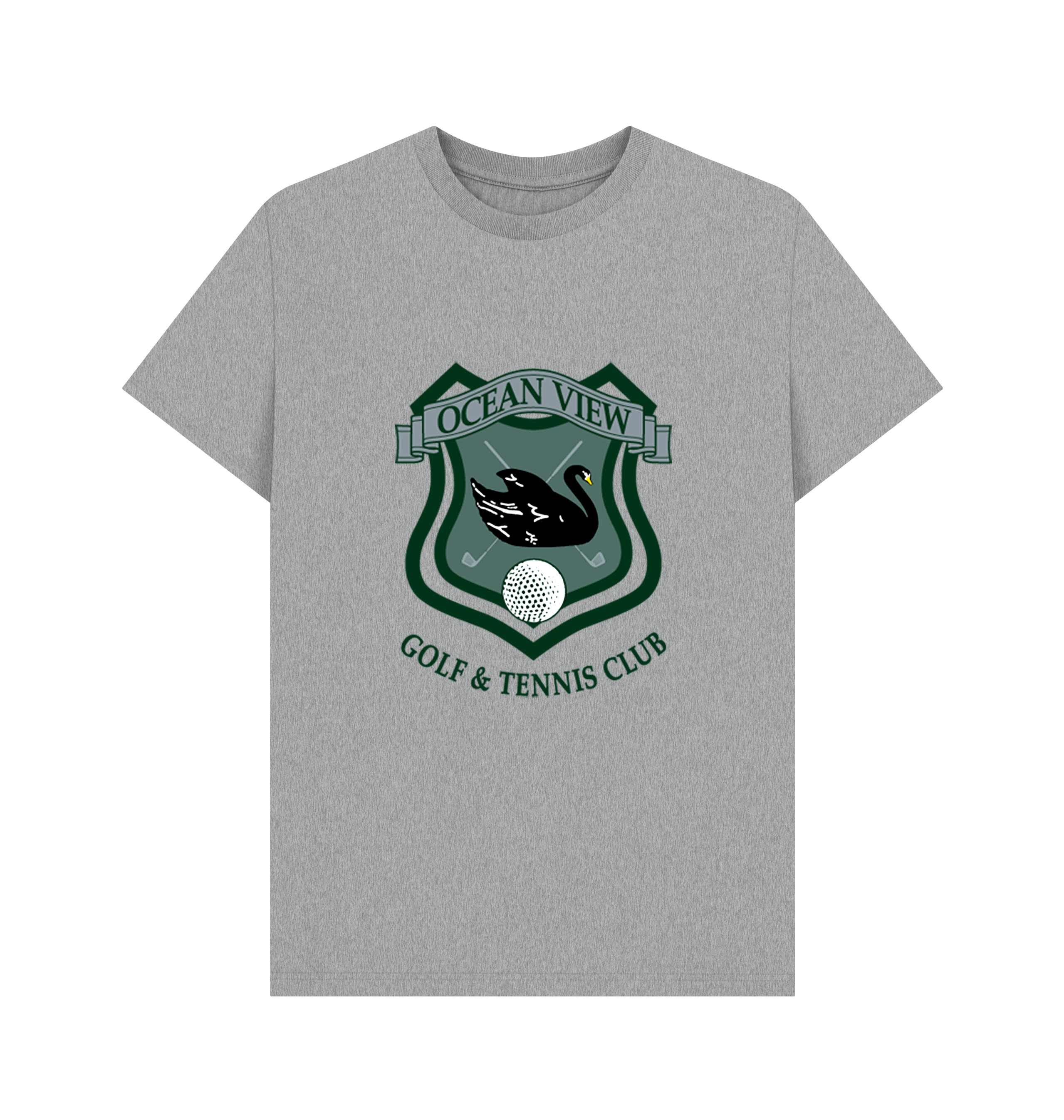 Athletic Grey Printed T-shirt