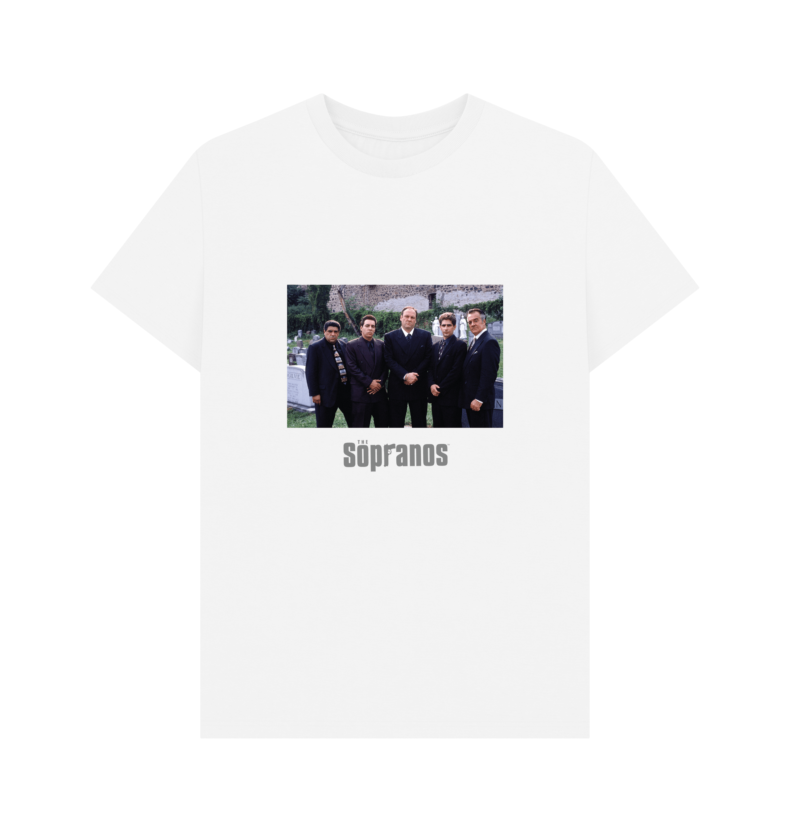 White Printed T-shirt