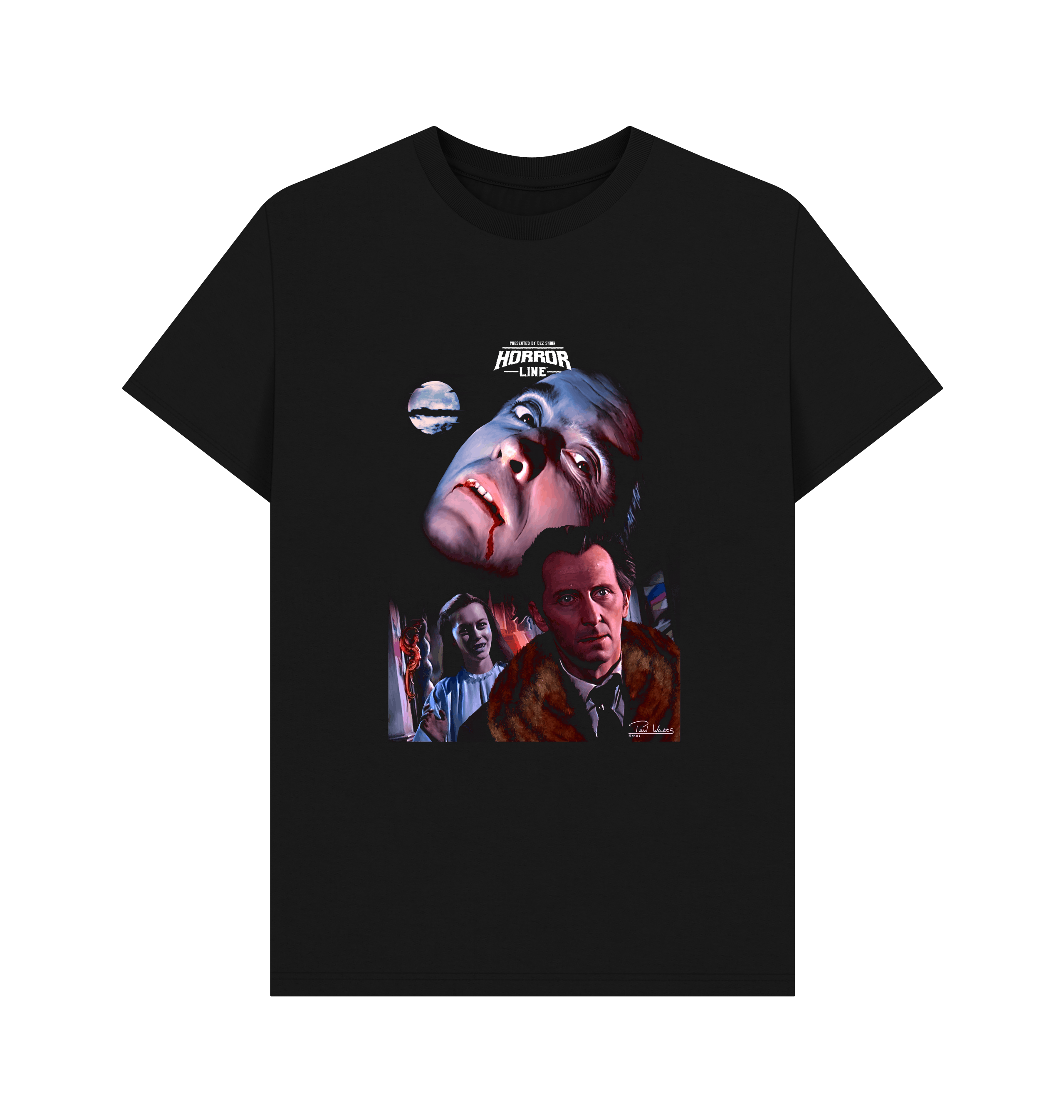 Black Printed T-shirt