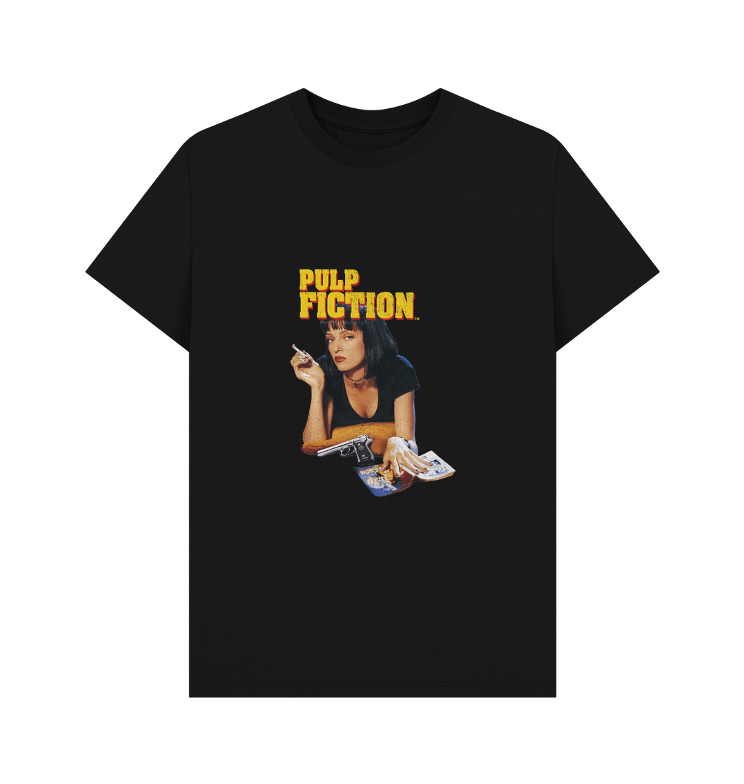 Pulp Fiction  Mia Wallace Black  T-Shirt