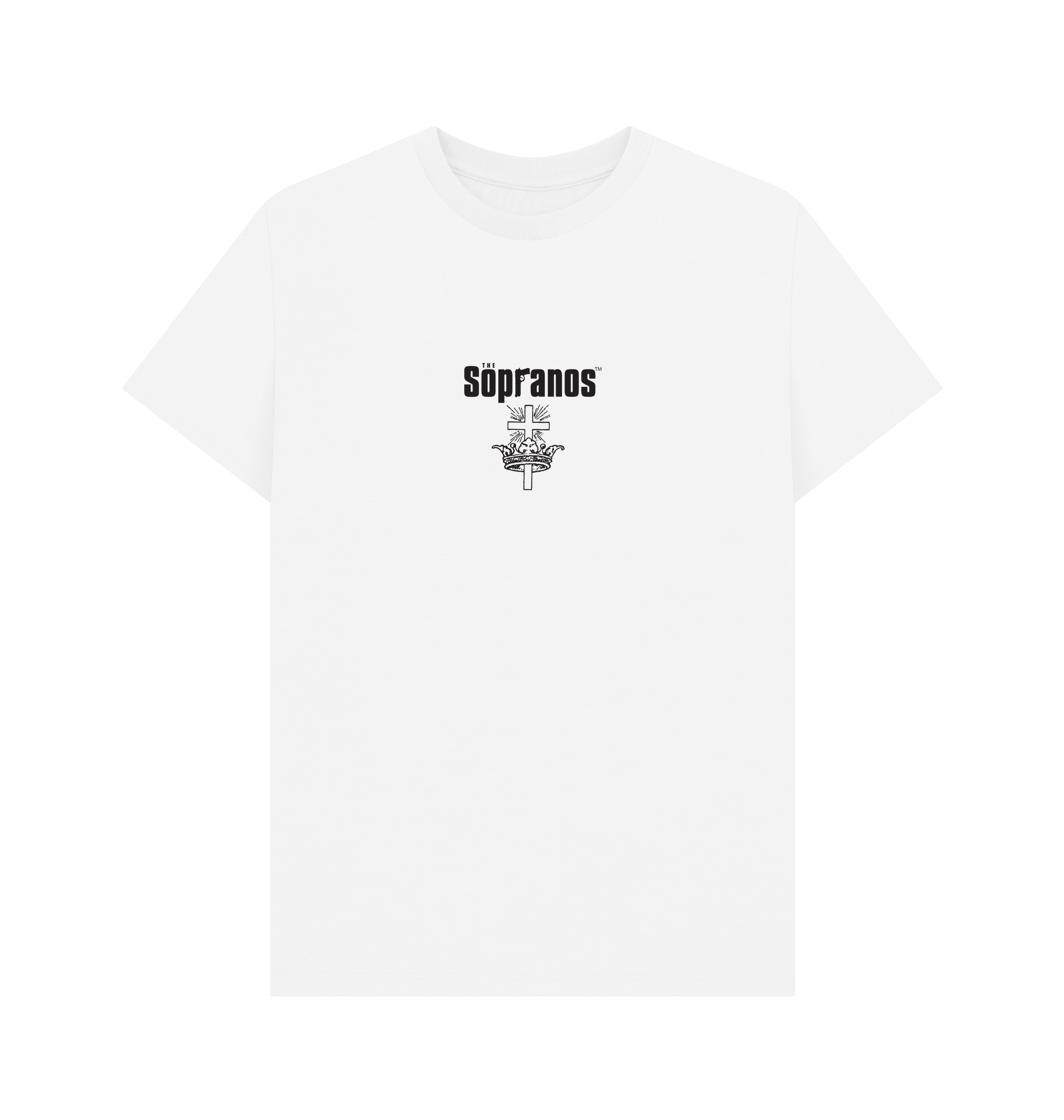 White Printed T-shirt