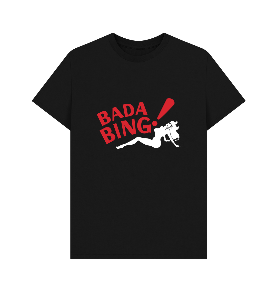 The Sopranos  'Badabing!' Black  T-shirt