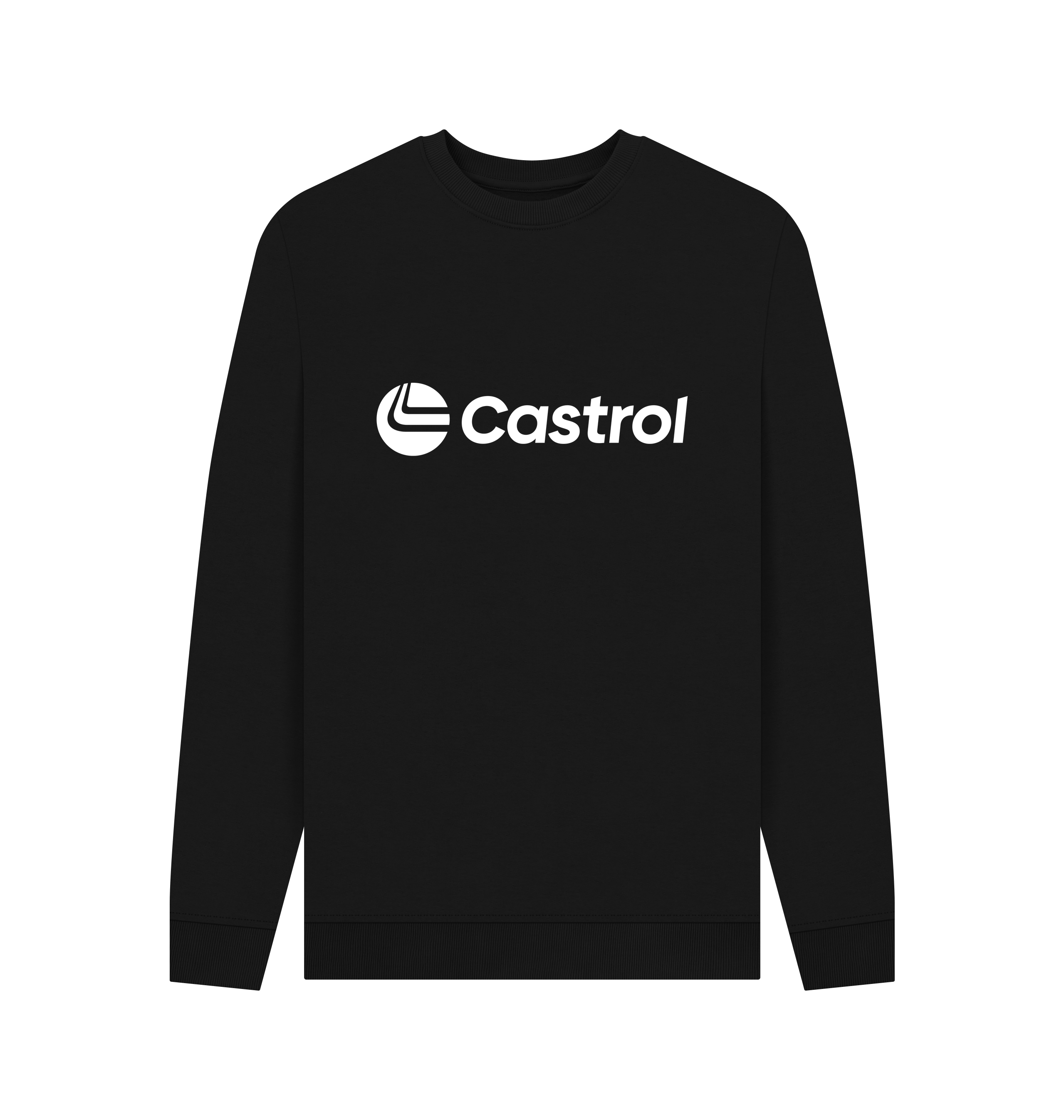 Black Printed Sweater