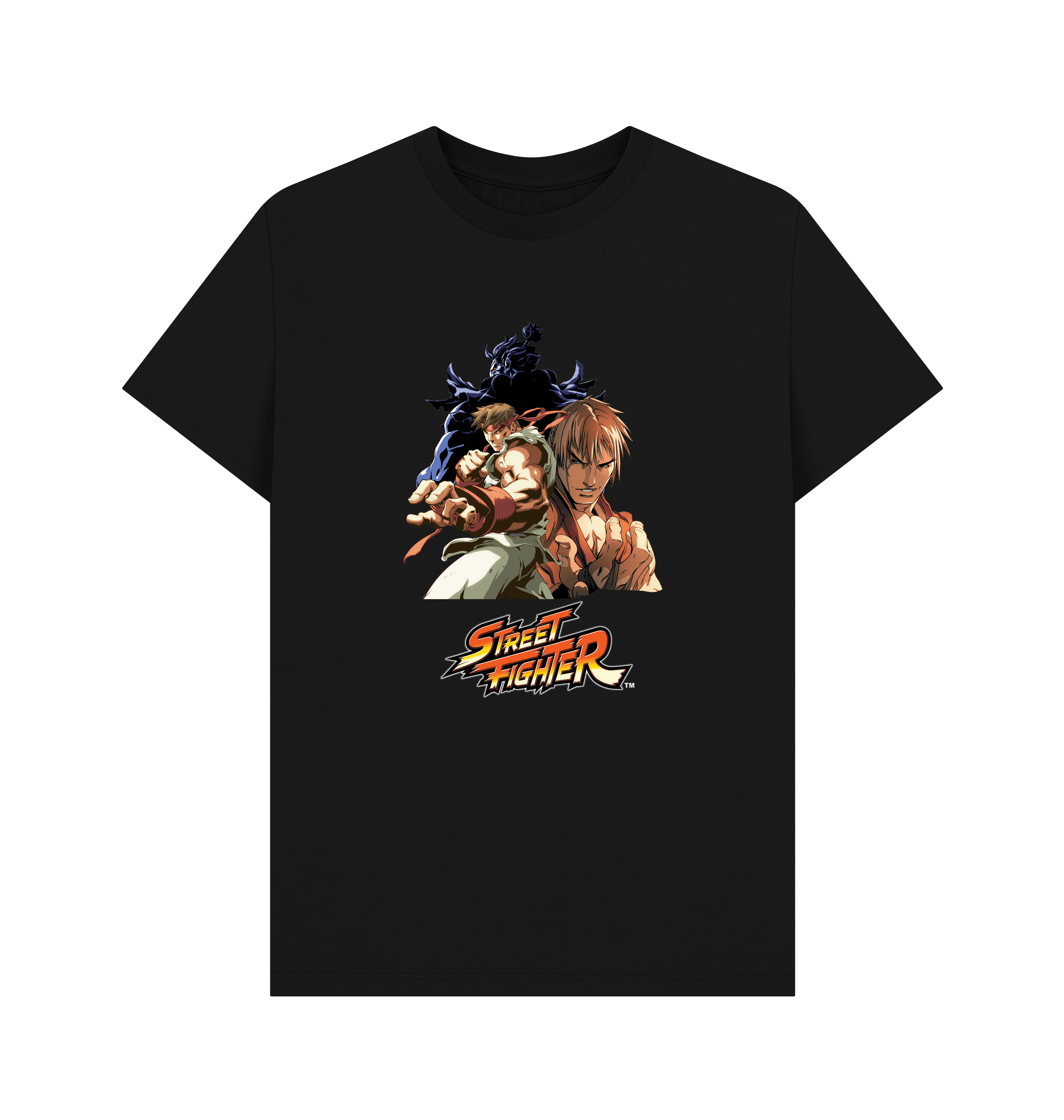 Black Printed T-shirt