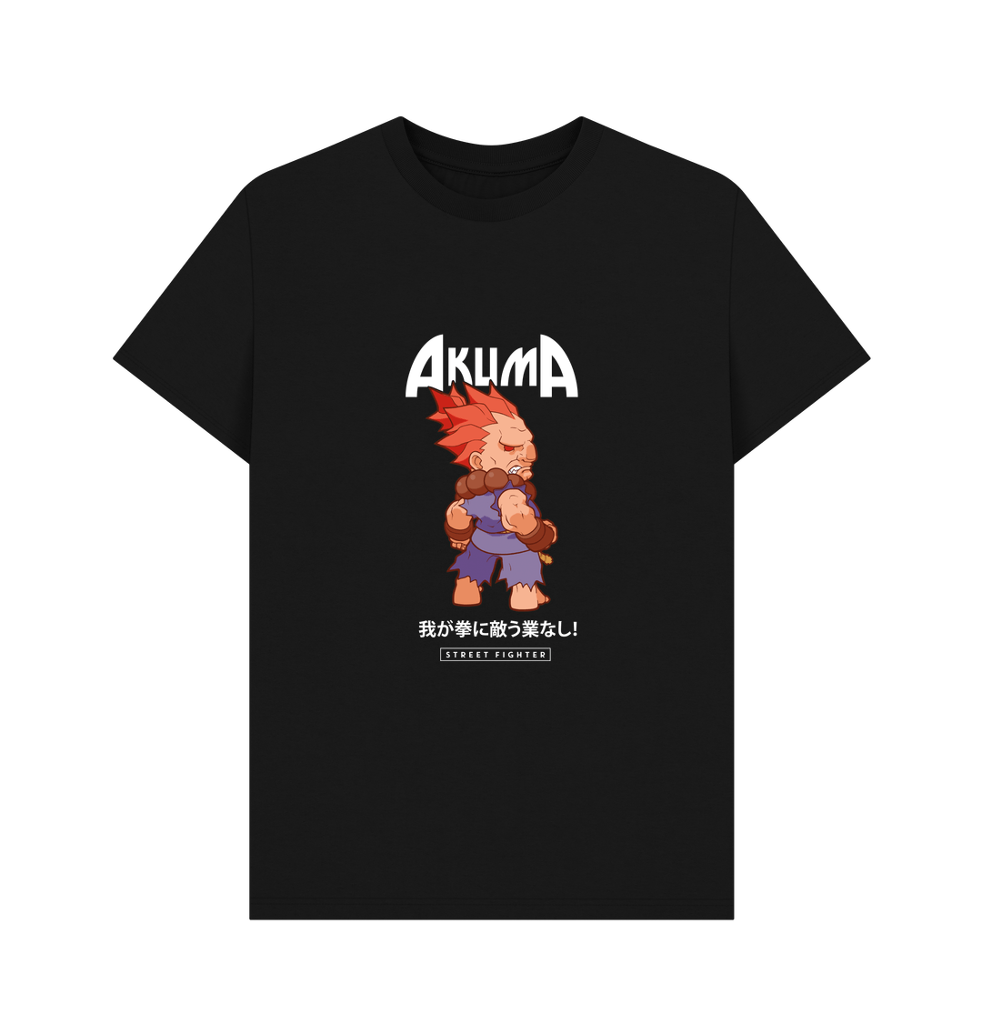 Street Fighter  Akuma Black  T-Shirt