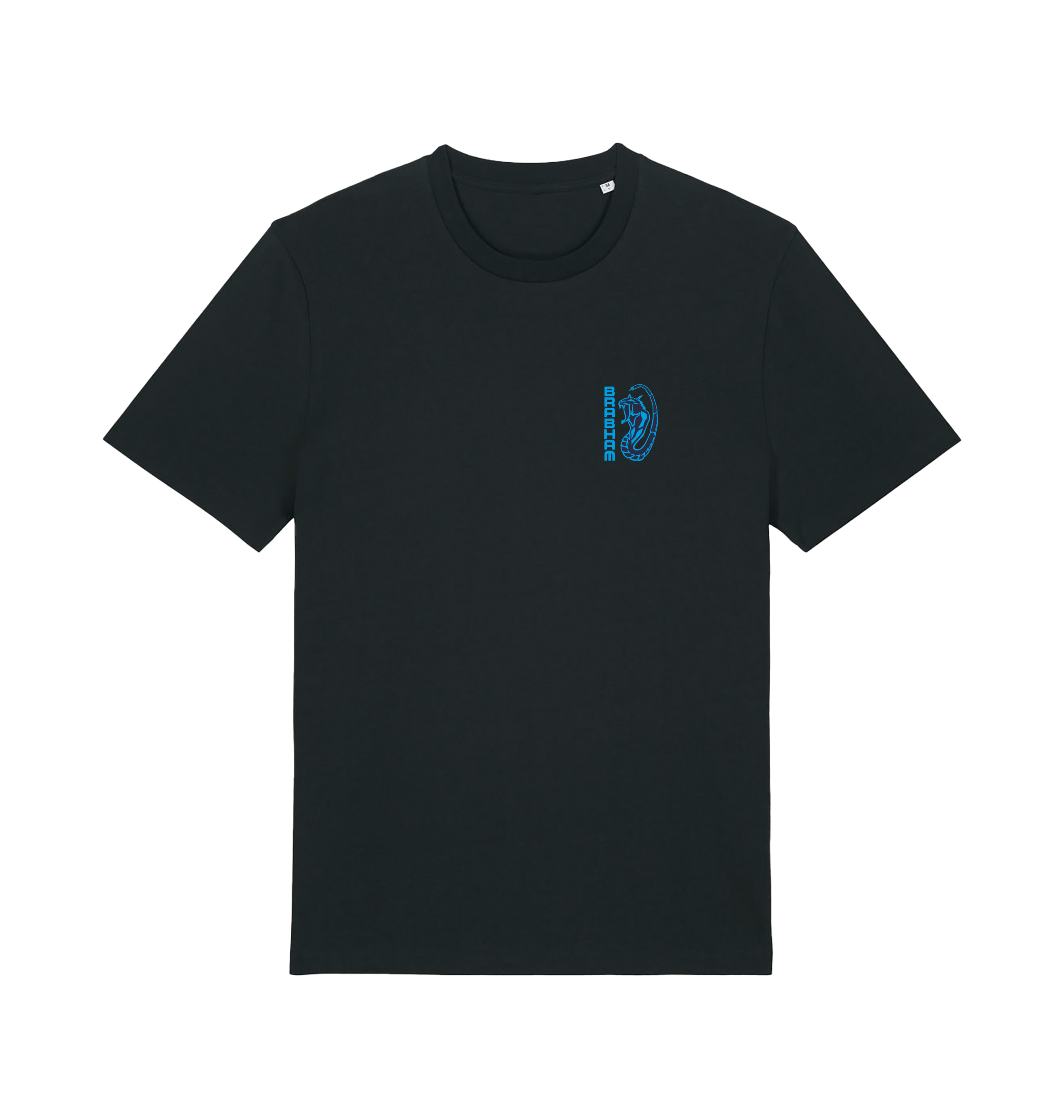 Black Printed T-shirt Front