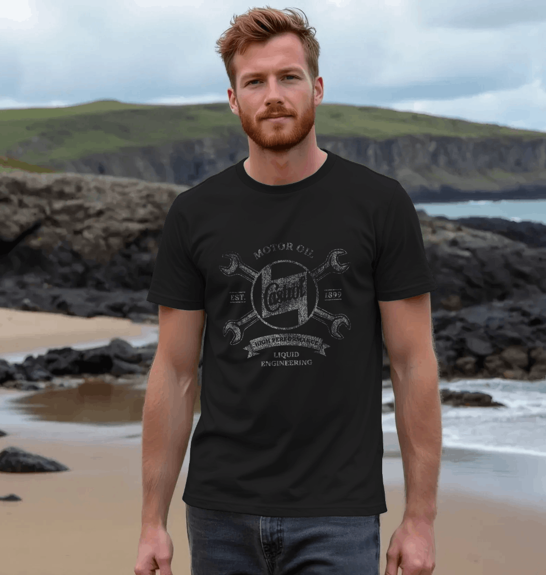 Black Printed T-shirt