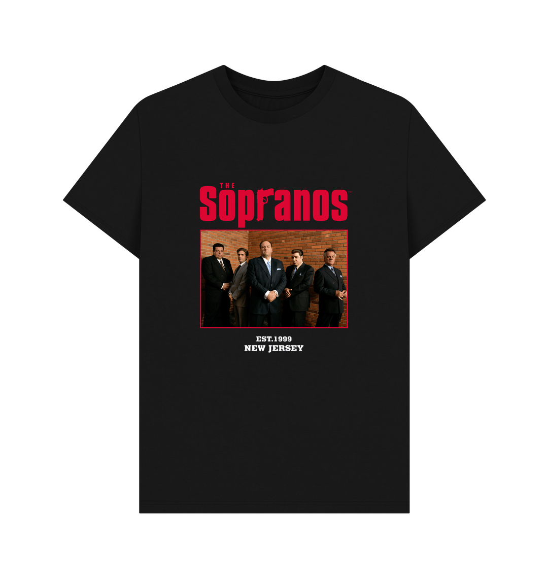 The Sopranos  Cast Photo Black  T-shirt