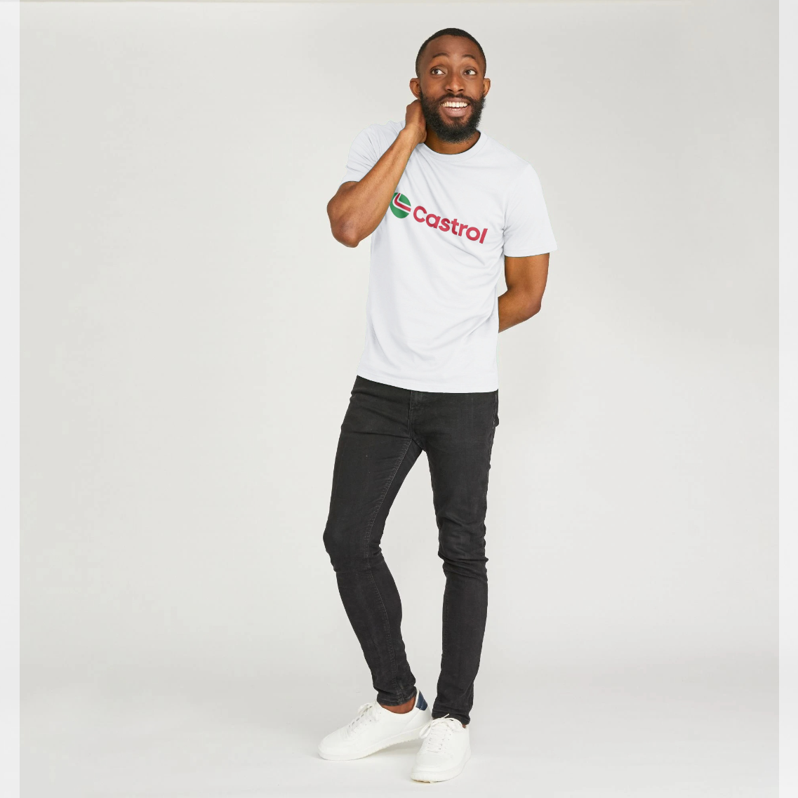 White Printed T-shirt