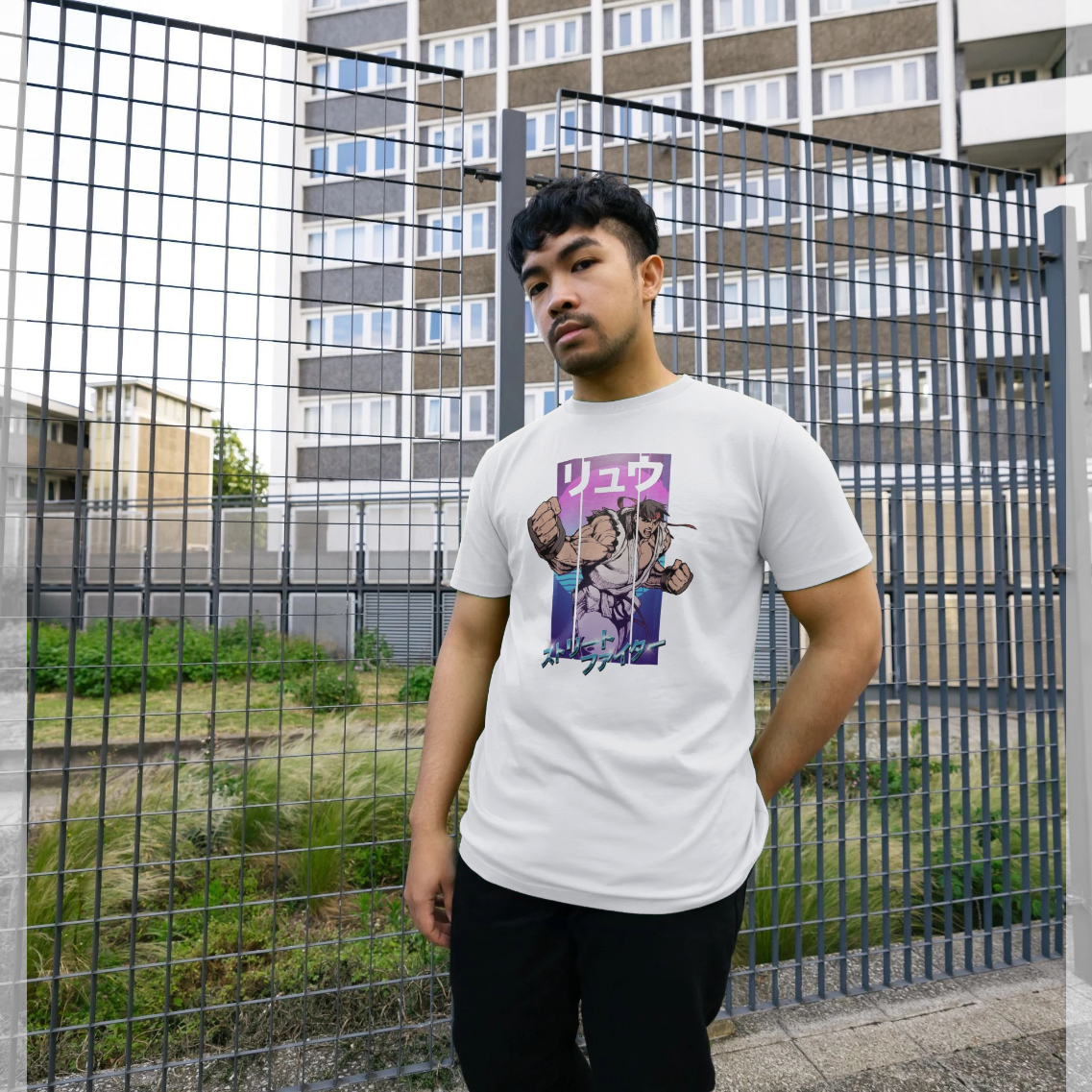 White Printed T-shirt