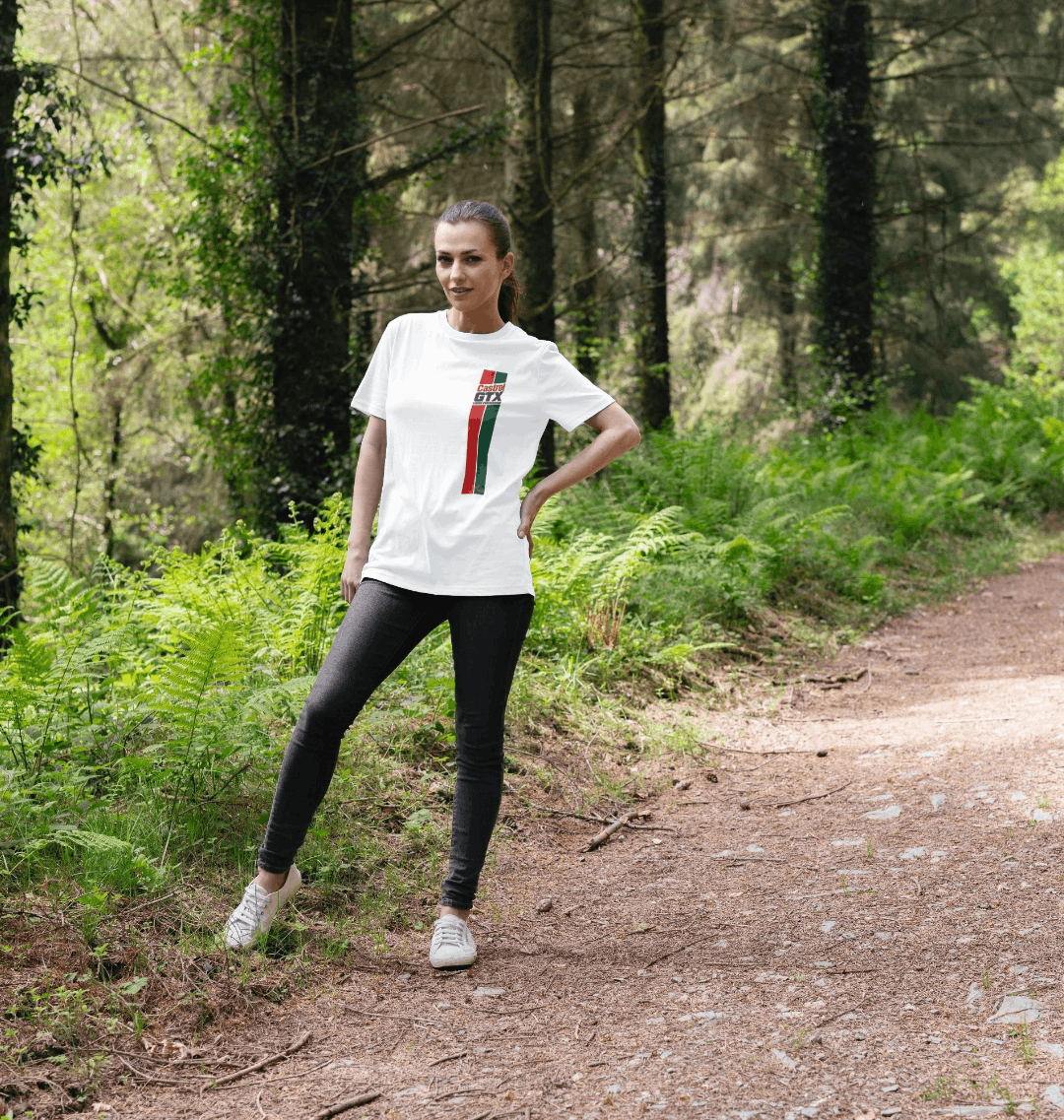White Printed T-shirt