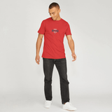 Street Fighter Official Ken's Dojo Red Graphic T-Shirt