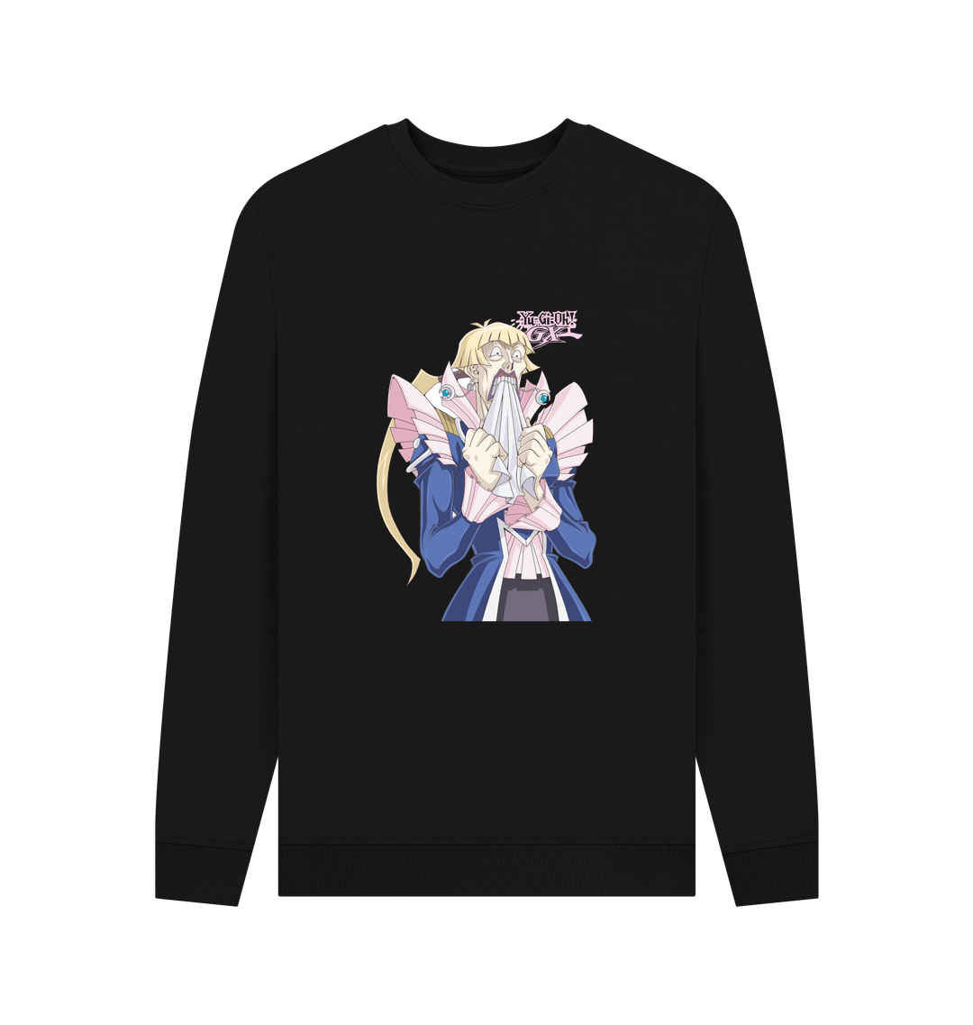 Black Printed Sweater