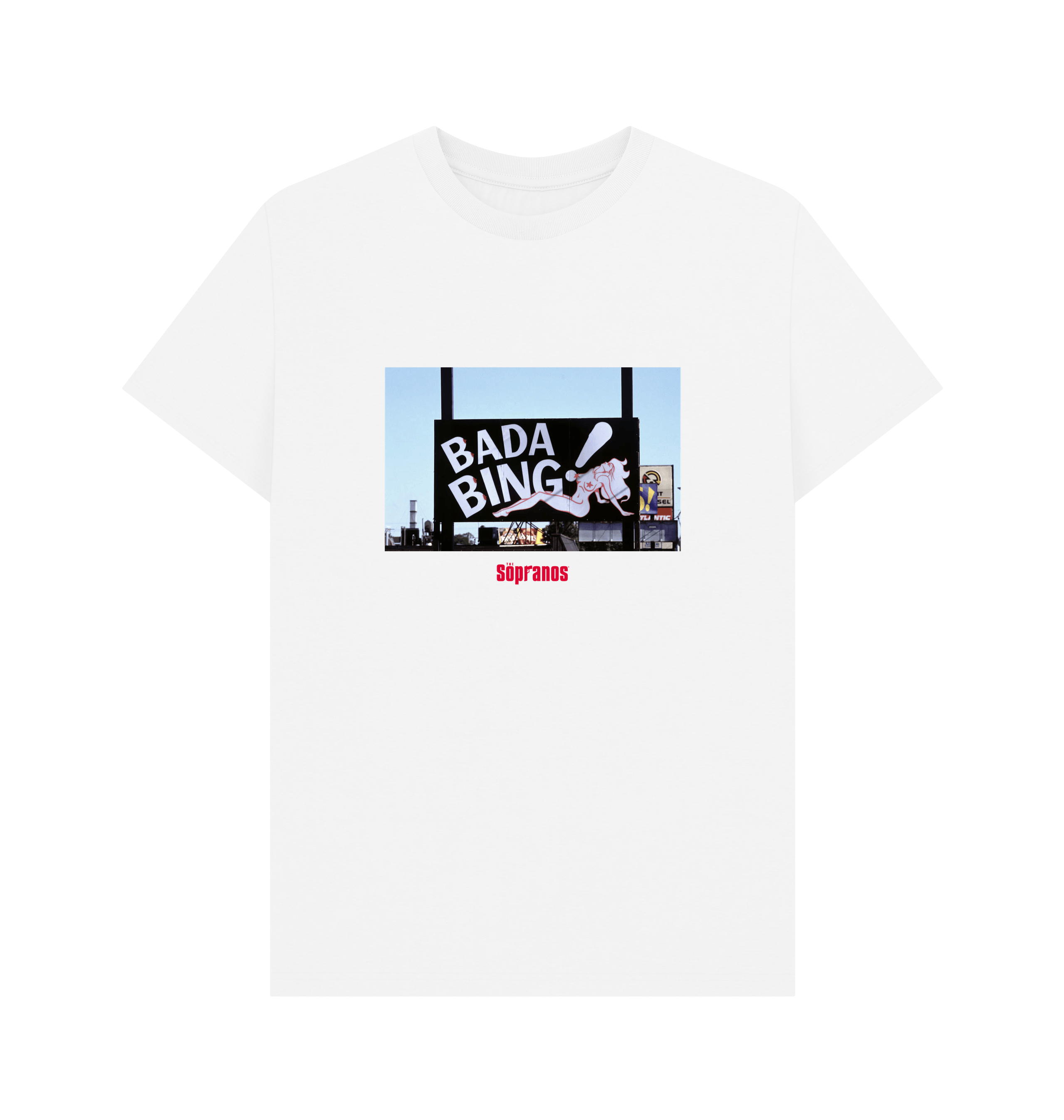 White Printed T-shirt