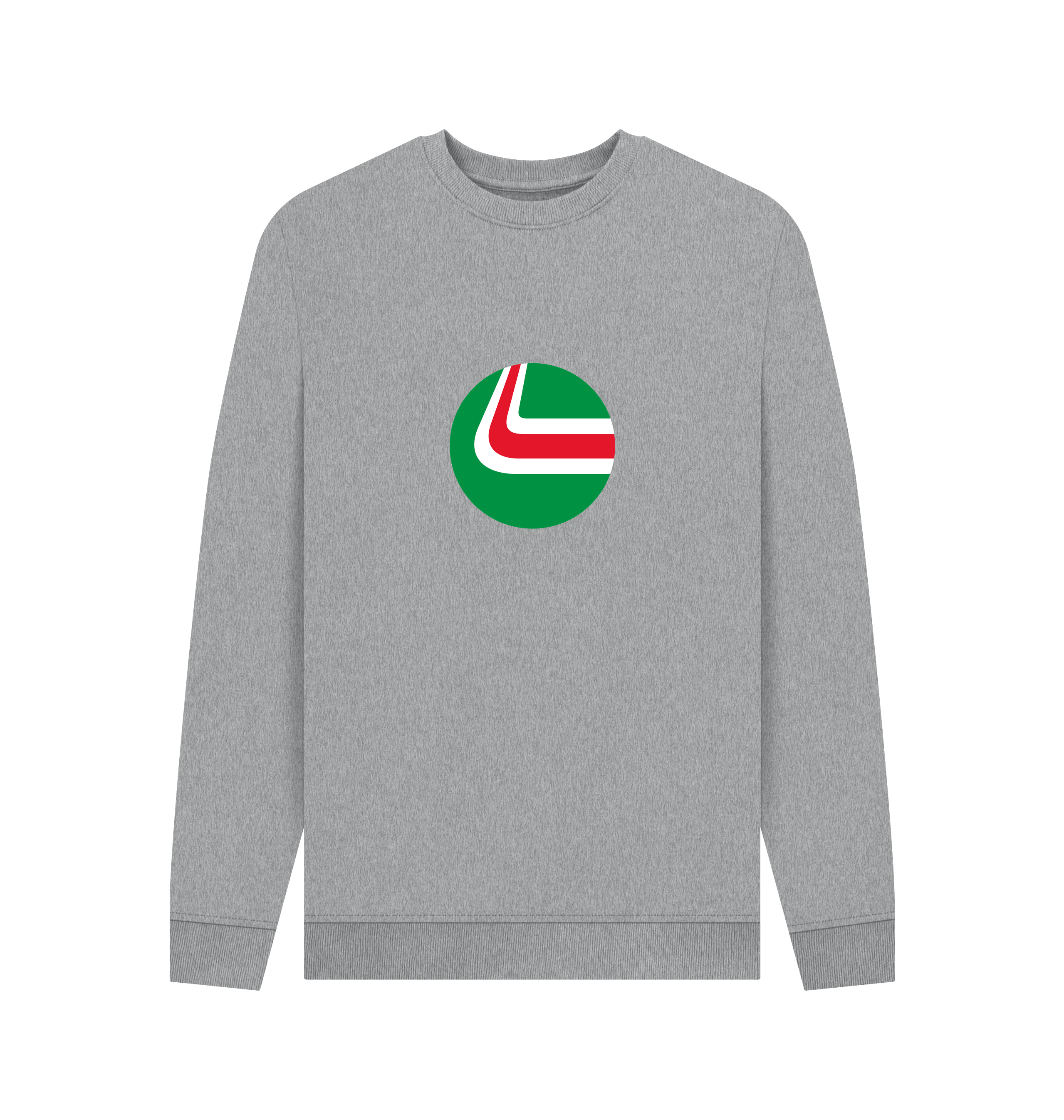 Light Heather Printed Sweater