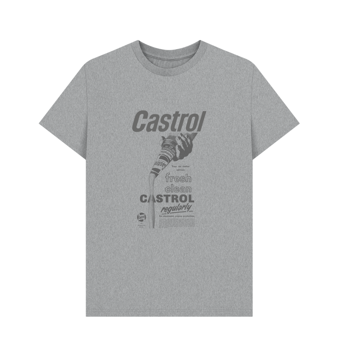 Castrol Fresh Clean  Grey T-Shirt