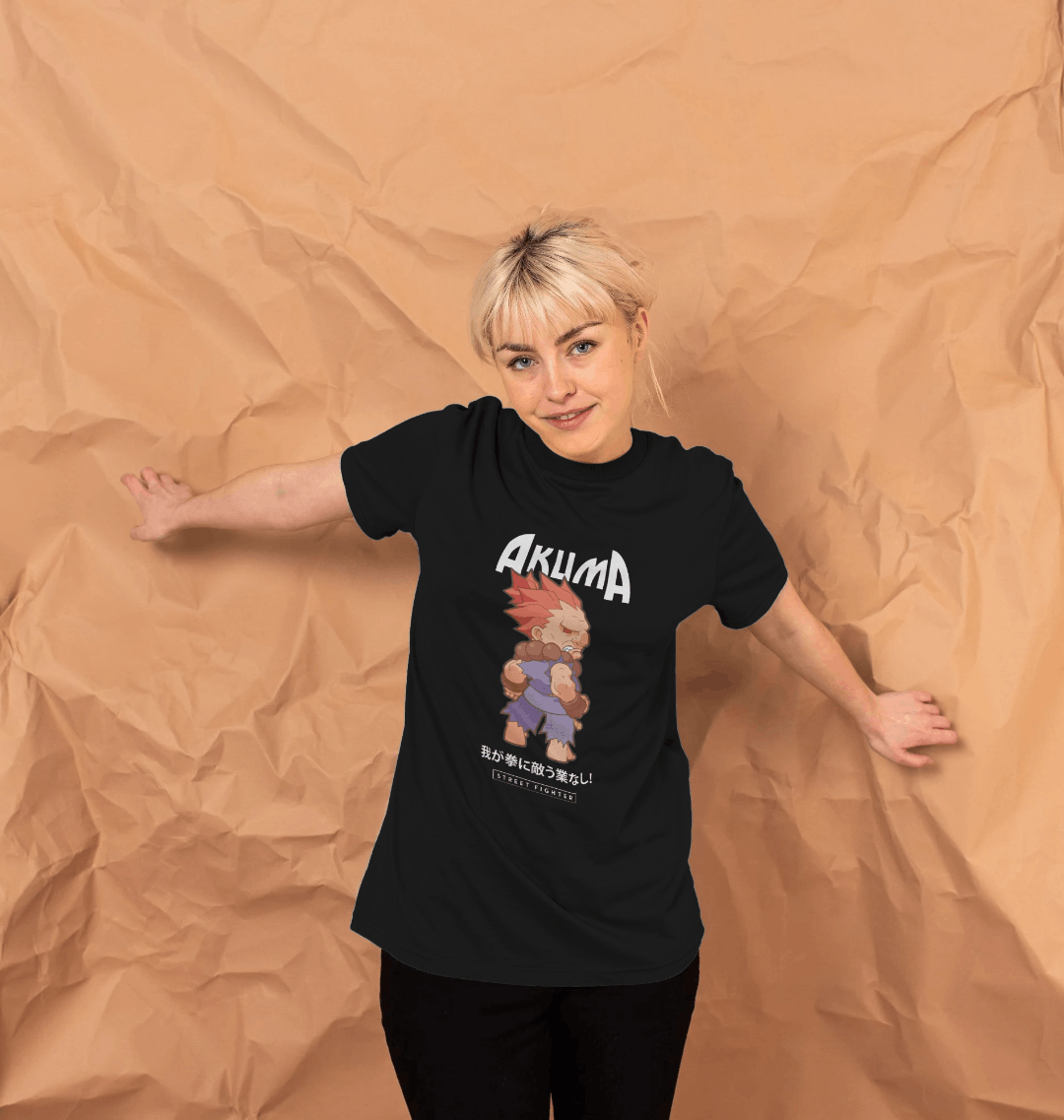 Black Printed T-shirt