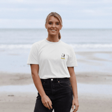 White Printed T-shirt