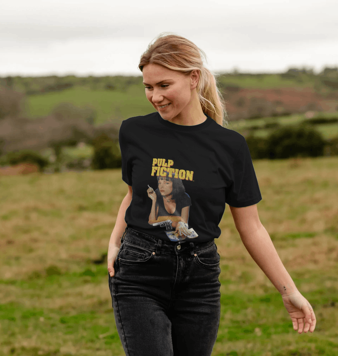 Black Printed T-shirt