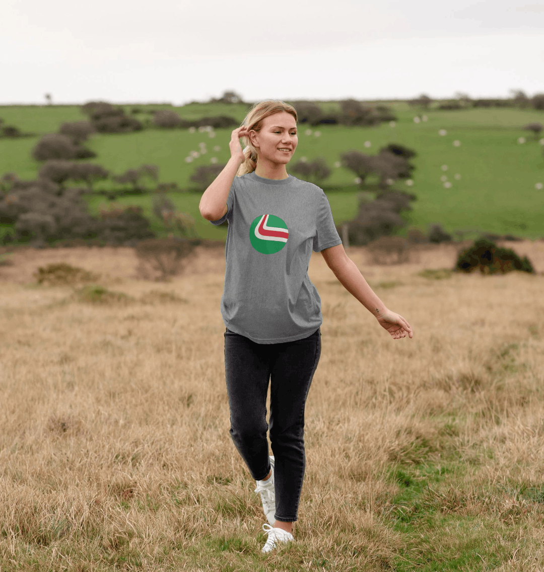 Athletic Grey Printed T-shirt