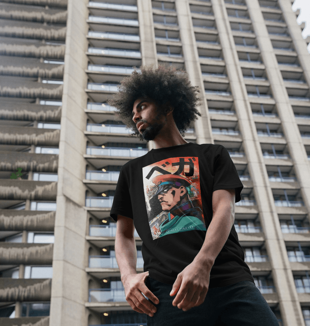 Black Printed T-shirt